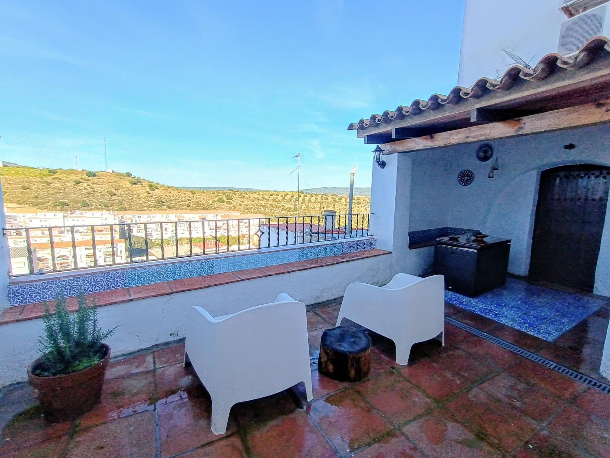 Casa Jaruf Parking Gratuito Patio Apartment Arcos de la Frontera Bagian luar foto