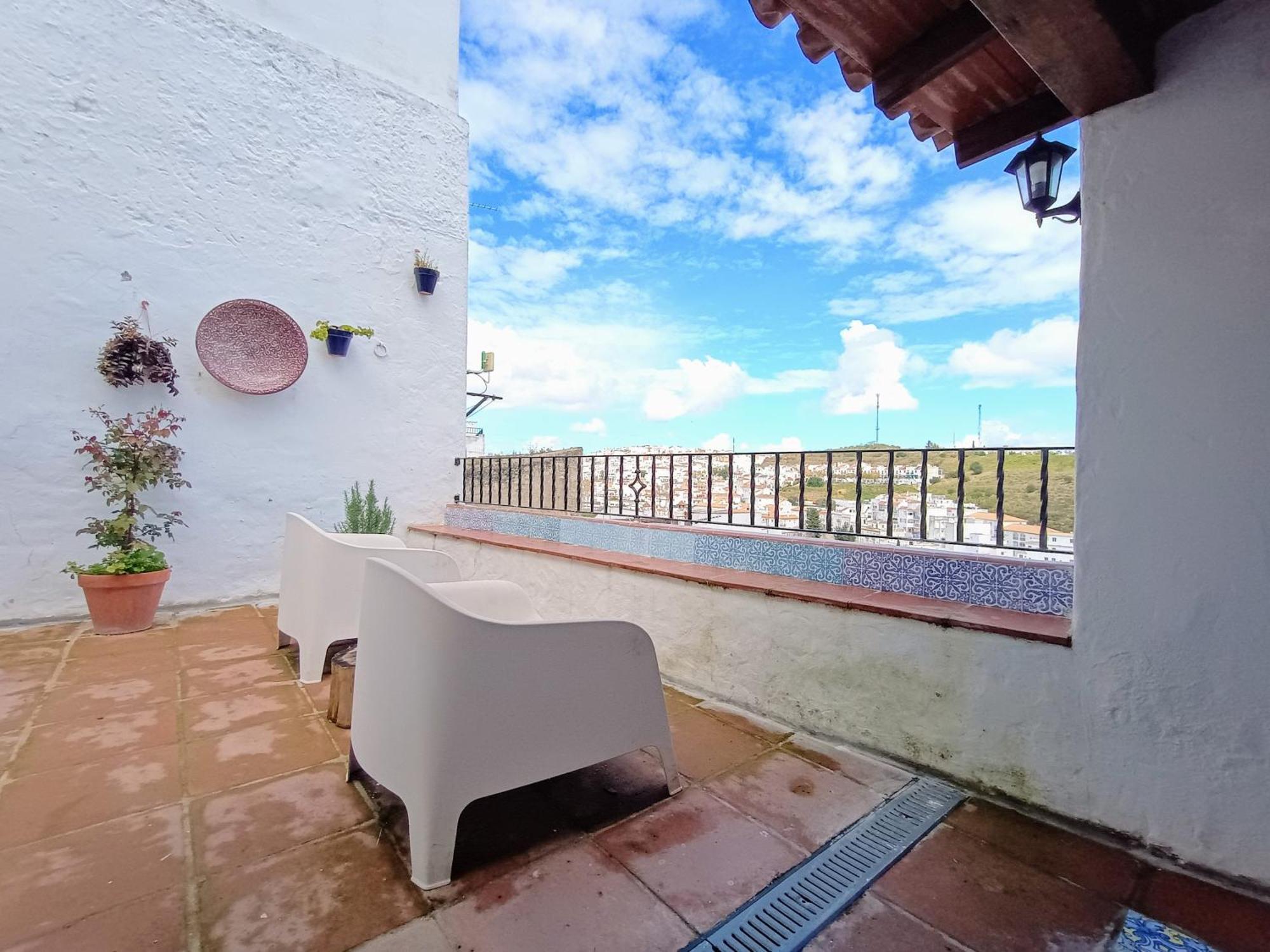 Casa Jaruf Parking Gratuito Patio Apartment Arcos de la Frontera Bagian luar foto