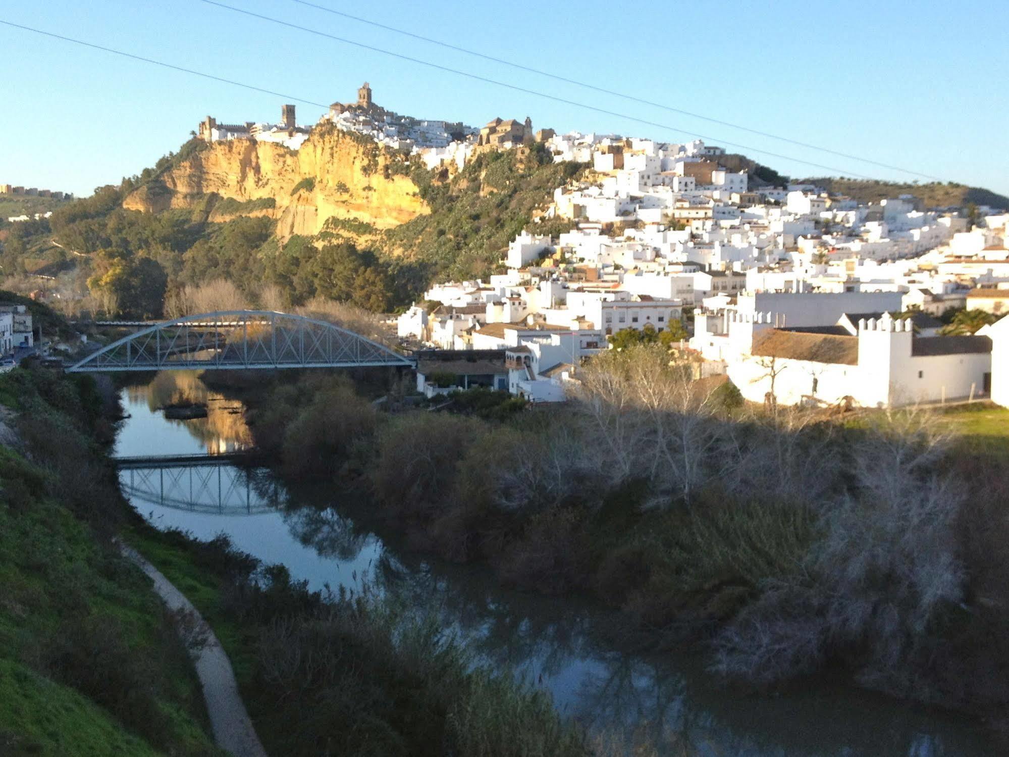 Casa Jaruf Parking Gratuito Patio Apartment Arcos de la Frontera Bagian luar foto